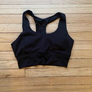 Black Sports Bra